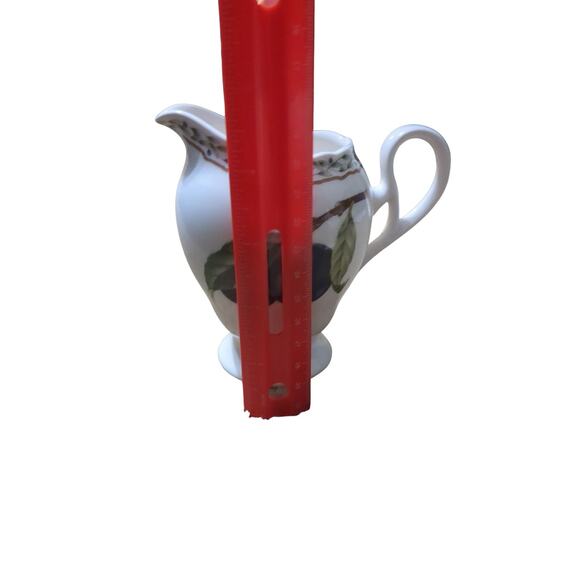 PERFECT NORITAKE ROYAL ORCHARD 9416 CREAM AND SUGAR BOWL WITH LID - Picture 5 of 11